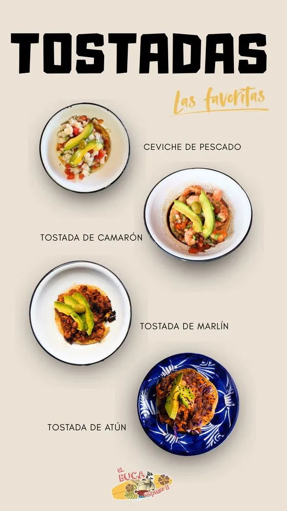 Historia de El Buca con el menú de tostadas favoritas de la casa