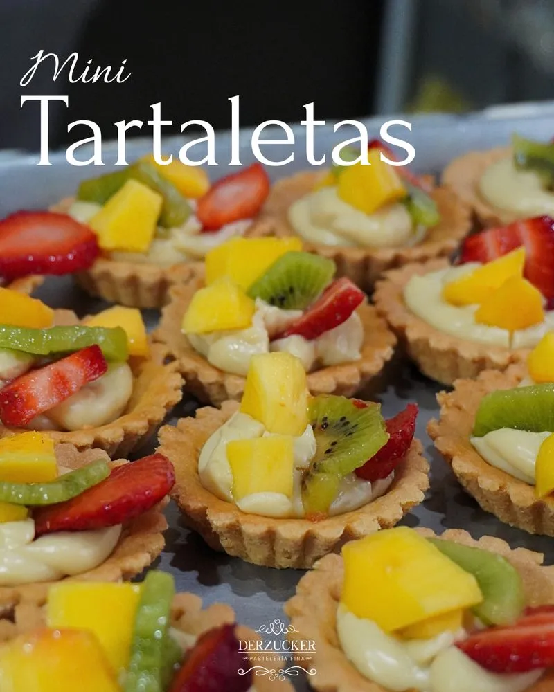 Post de Derzucker con mini tartaletas de fruta recién montadas
